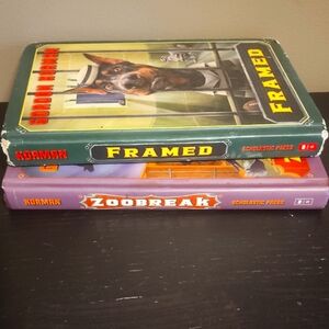 Framed and Zoobreak Books by Gordon Korman